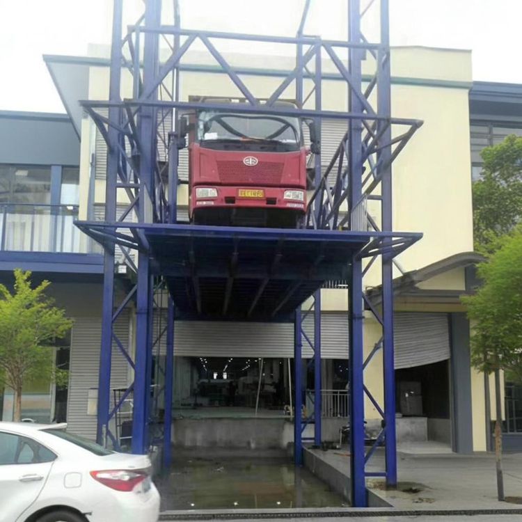 导轨式升降平台